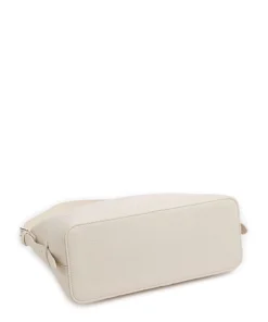 Samba Re Beuteltasche Lederimitat elfenbein