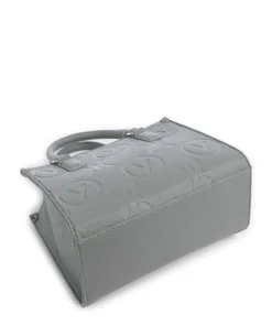 Samba Re Handtasche Lederimitat grau