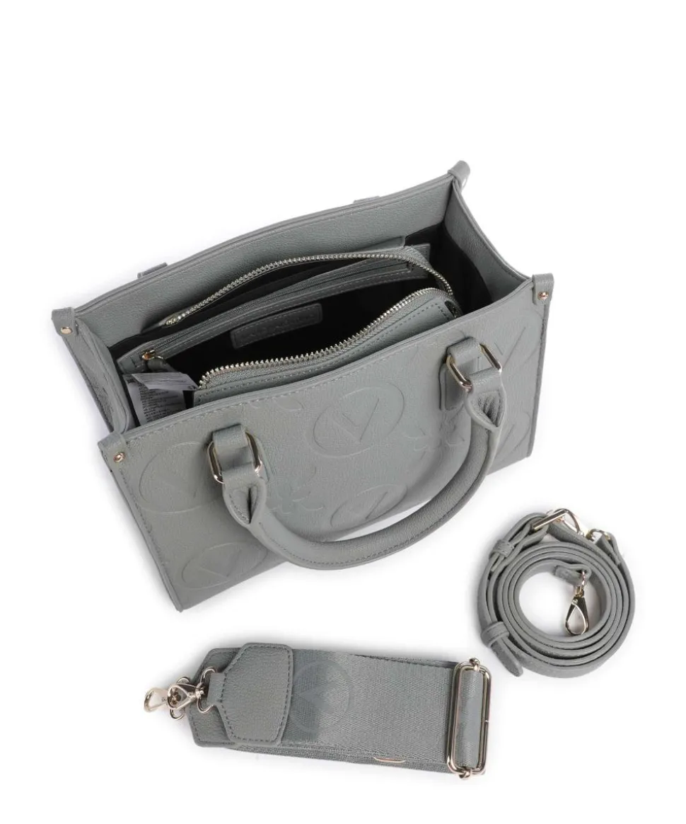 Samba Re Handtasche Lederimitat grau