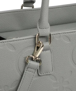 Samba Re Handtasche Lederimitat grau