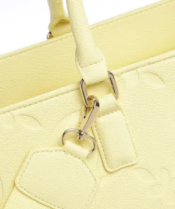 Samba Re Handtasche Lederimitat gelb