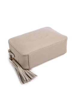 Samiana M Umhängetasche Lederimitat beige