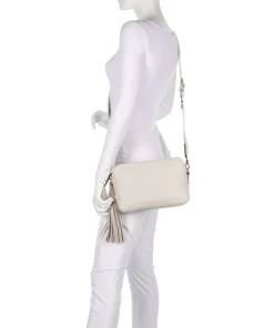 Samiana M Umhängetasche Lederimitat elfenbein