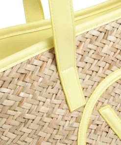 Samuela Shopper Bast beige/gelb