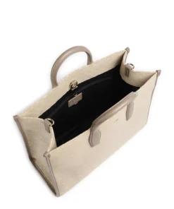 Sandy Handtasche Baumwolle beige