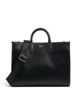 Sandy Handtasche Lederimitat schwarz