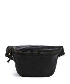 Santarcangelo Umhängetasche fein genarbtes Rindsleder schwarz