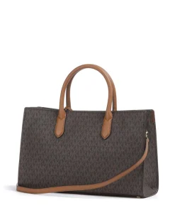 Scarlett Handtasche Canvas dunkelbraun