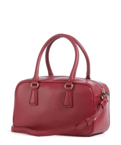 Scarlett S Handtasche Lederimitat dunkelrot