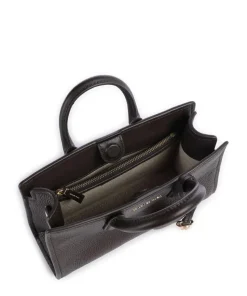 Scarlett XS Handtasche genarbtes Rindsleder dunkelbraun