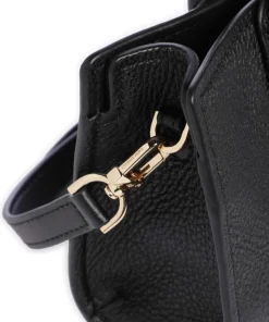 Scarlett XS Handtasche genarbtes Rindsleder schwarz