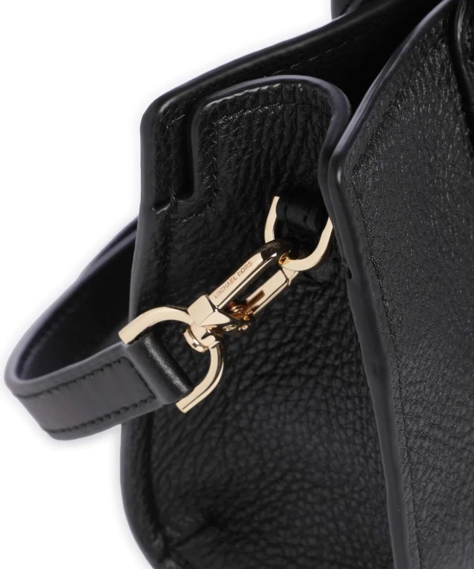 Scarlett XS Handtasche genarbtes Rindsleder schwarz