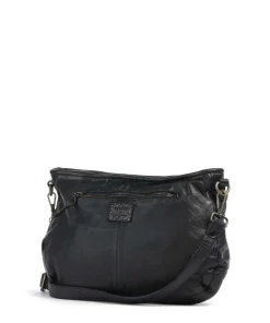 Schubertgasse 4 Umhängetasche genarbtes Rindsleder navy