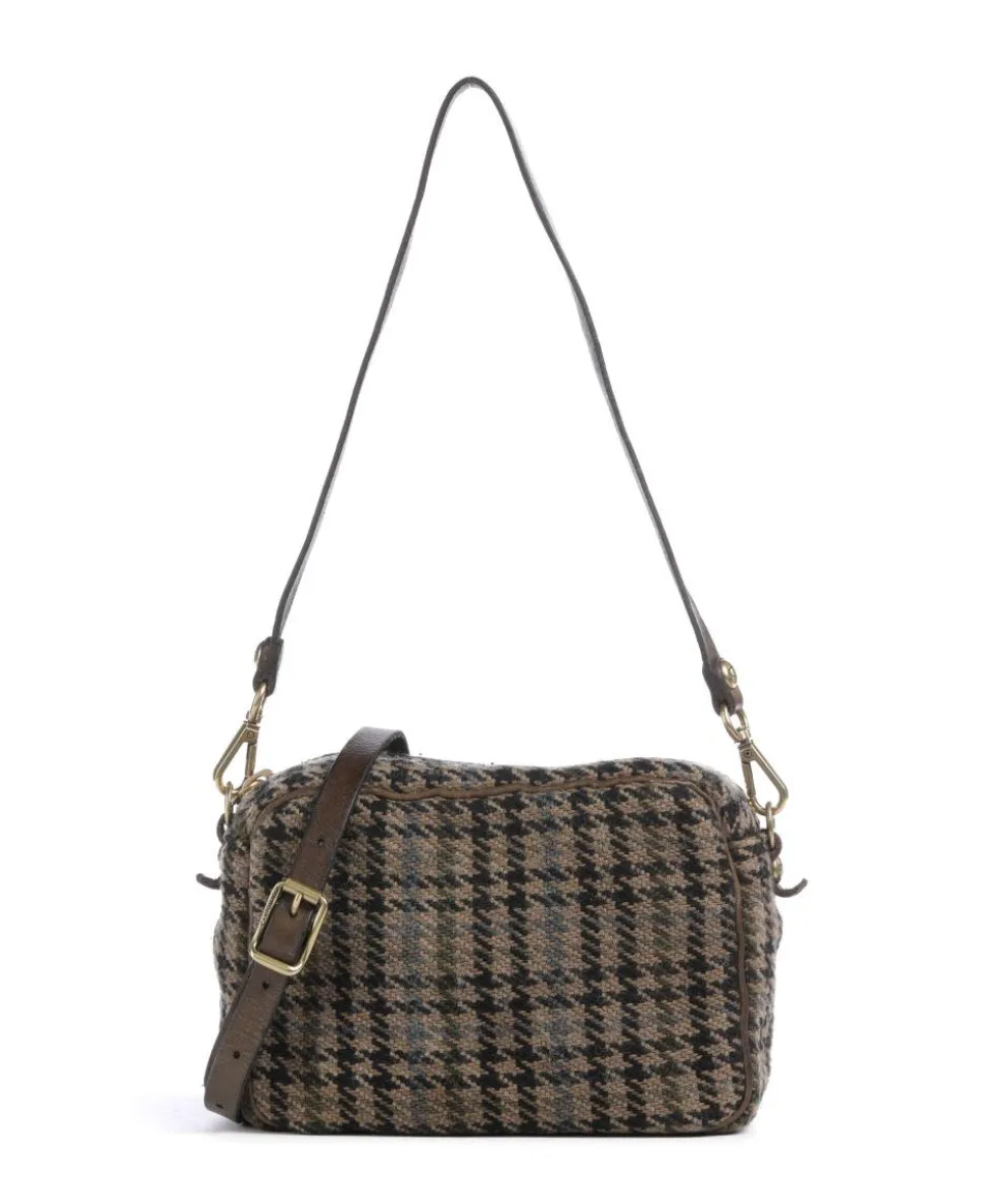 Schultertasche Textil mehrfarbig