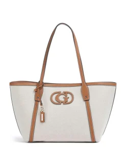 Sebina Shopper Baumwolle beige/braun