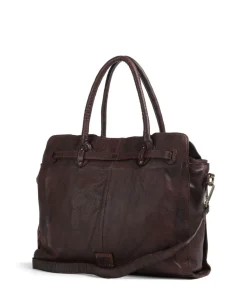 Seelengasse 1 Shopper genarbtes Rindsleder mahagoni