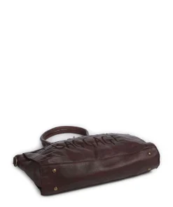 Seelengasse 1 Shopper genarbtes Rindsleder mahagoni