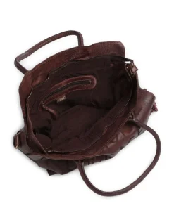 Seelengasse 1 Shopper genarbtes Rindsleder mahagoni