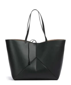 Seija L Shopper Lederimitat schwarz