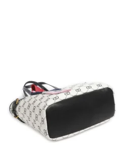 Selda Shopper Lederimitat creme