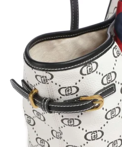 Selda Shopper Lederimitat creme