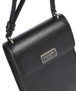 Serena Handytasche Saffiano Leder schwarz