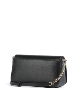 Serena Umhängetasche Saffiano-Rindsleder schwarz