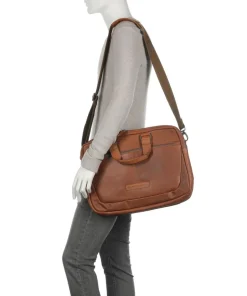 Seth Aktentasche 15″ Pull-Up Rindsleder cognac