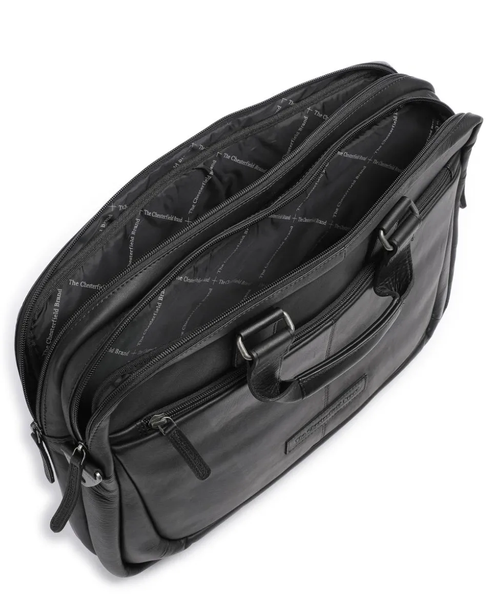 Seth Aktentasche 15″ Pull-Up Rindsleder schwarz