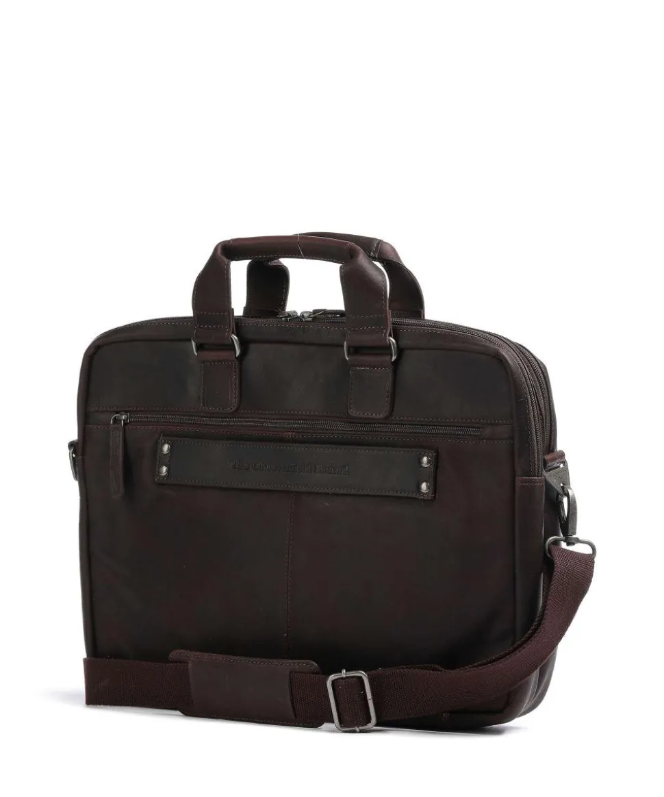 Seth Aktentasche 15″ Pull-Up Rindsleder dunkelbraun