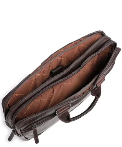 Seth Aktentasche 15″ Pull-Up Rindsleder dunkelbraun