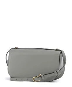 Sfera S Schultertasche fein genarbtes Kalbsleder graugrün