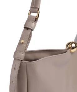 Sfera Soft L Beuteltasche Nappa Kalbsleder taupe