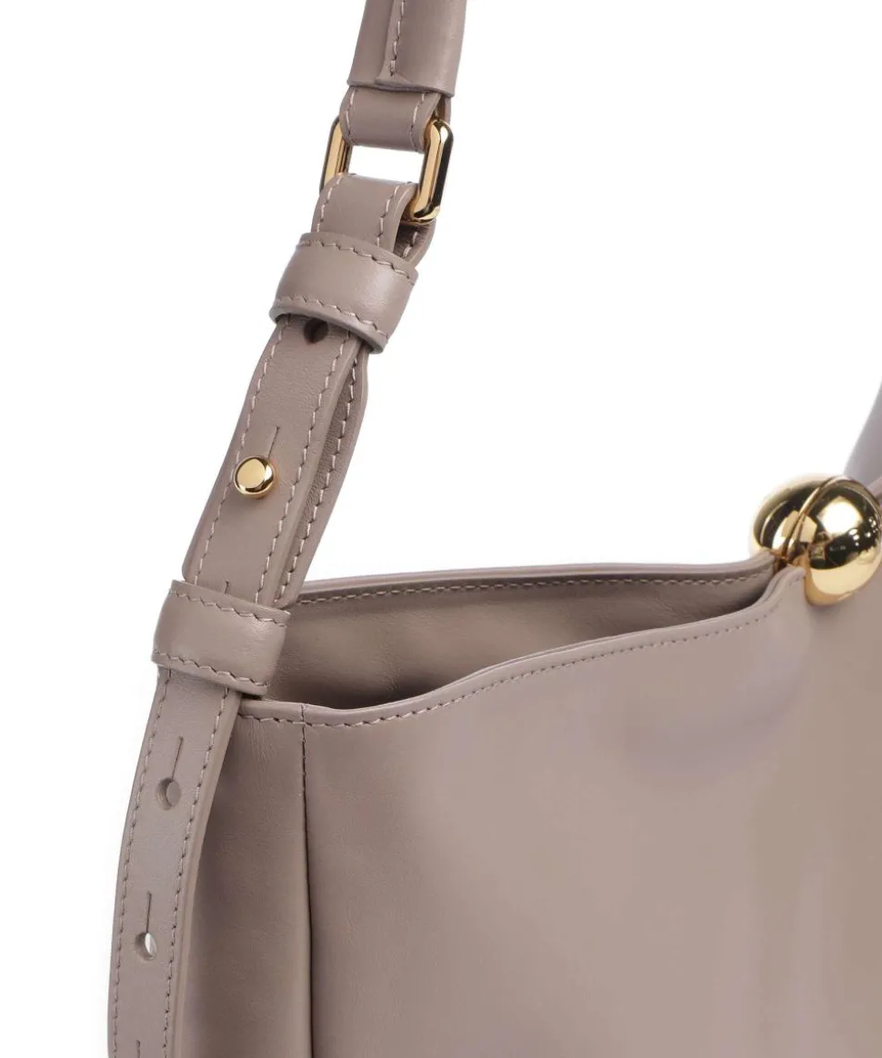 Sfera Soft L Beuteltasche Nappa Kalbsleder taupe