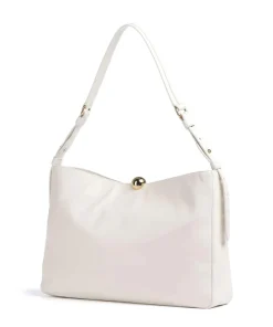 Sfera Soft L Beuteltasche fein genarbtes Leder creme