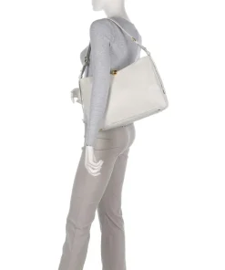 Sfera Soft L Beuteltasche Nappa Kalbsleder weiß