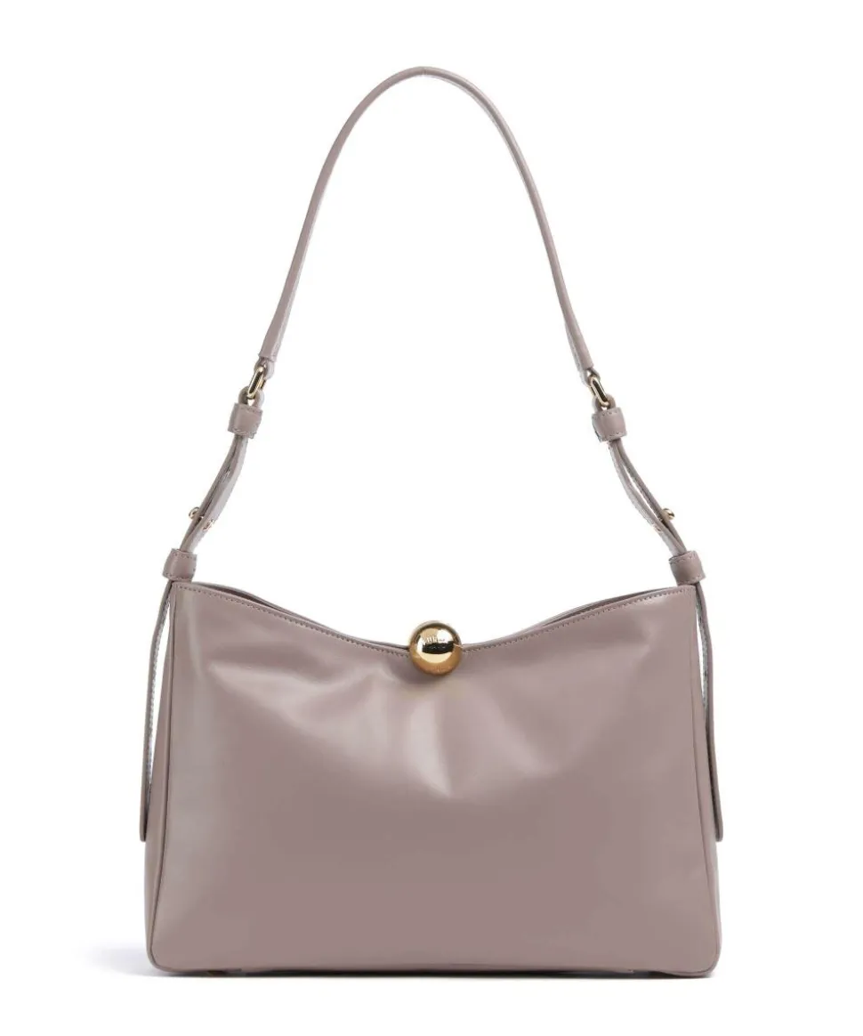 Sfera Soft M Beuteltasche fein genarbtes Leder taupe