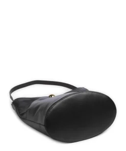 Sfera Soft M Beuteltasche fein genarbtes Kalbsleder schwarz