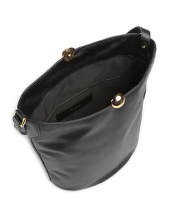 Sfera Soft M Beuteltasche fein genarbtes Kalbsleder schwarz