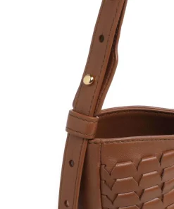 Sfera Soft M Beuteltasche fein genarbtes Rindsleder braun