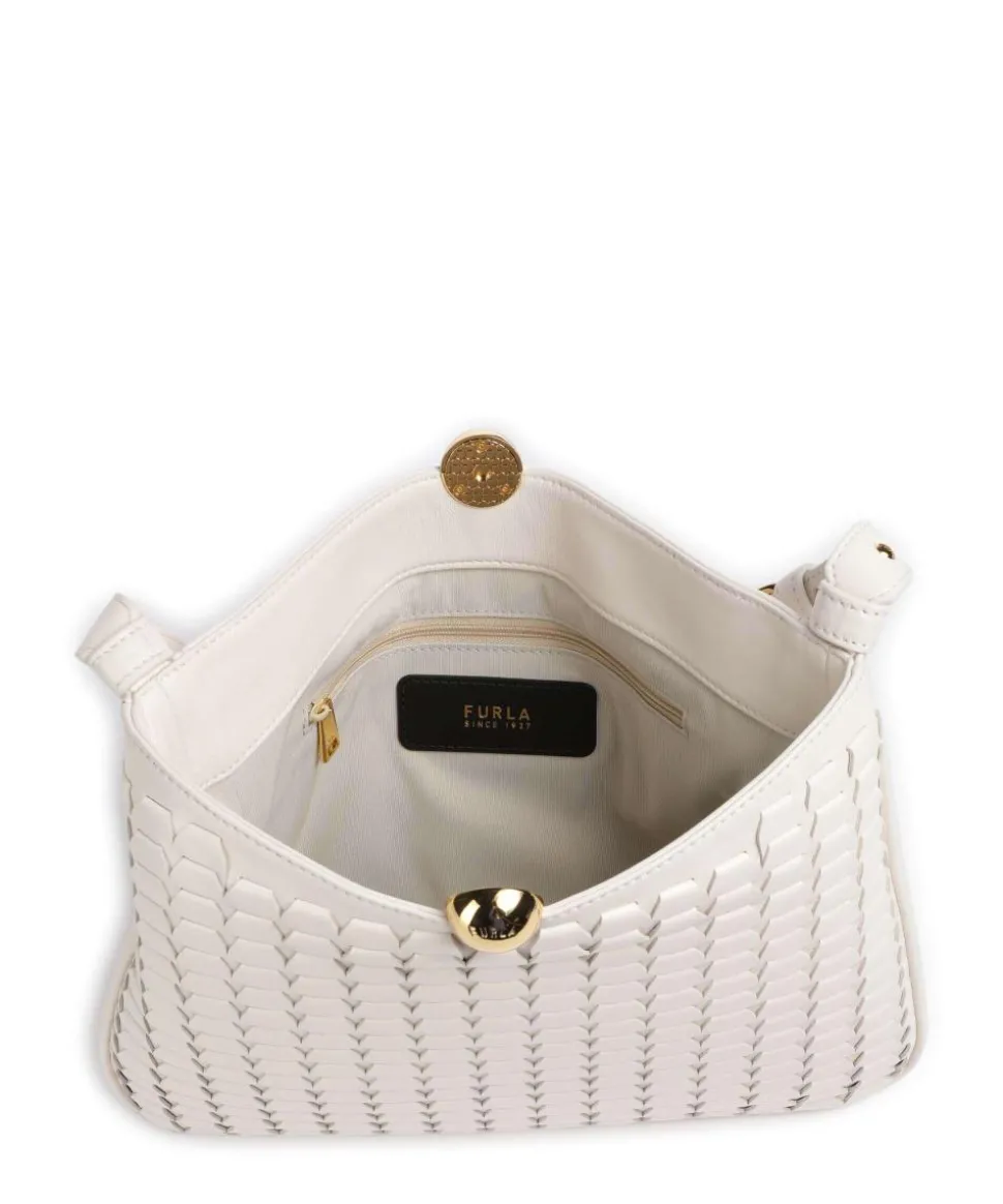 Sfera Soft M Beuteltasche fein genarbtes Rindsleder elfenbein