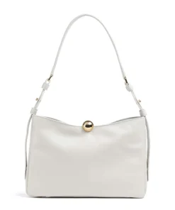 Sfera Soft M Beuteltasche fein genarbtes Leder elfenbein