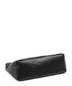 Sfera Soft M Clutch fein genarbtes Kalbsleder schwarz