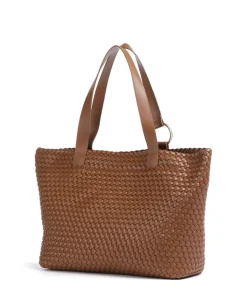 Shantel Shopper Lederimitat braun