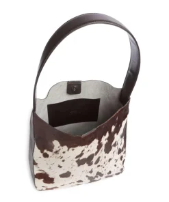 Sheelby Beuteltasche Fell, fein genarbtes Rindsleder mehrfarbig