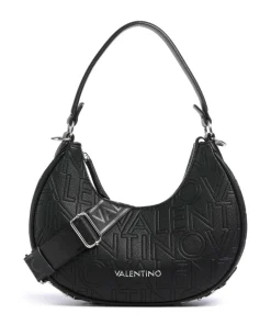 Shelby Schultertasche Lederimitat schwarz