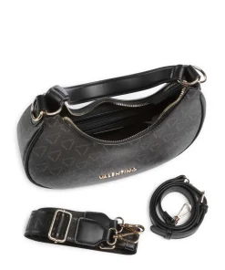Shelby Schultertasche Lederimitat schwarz