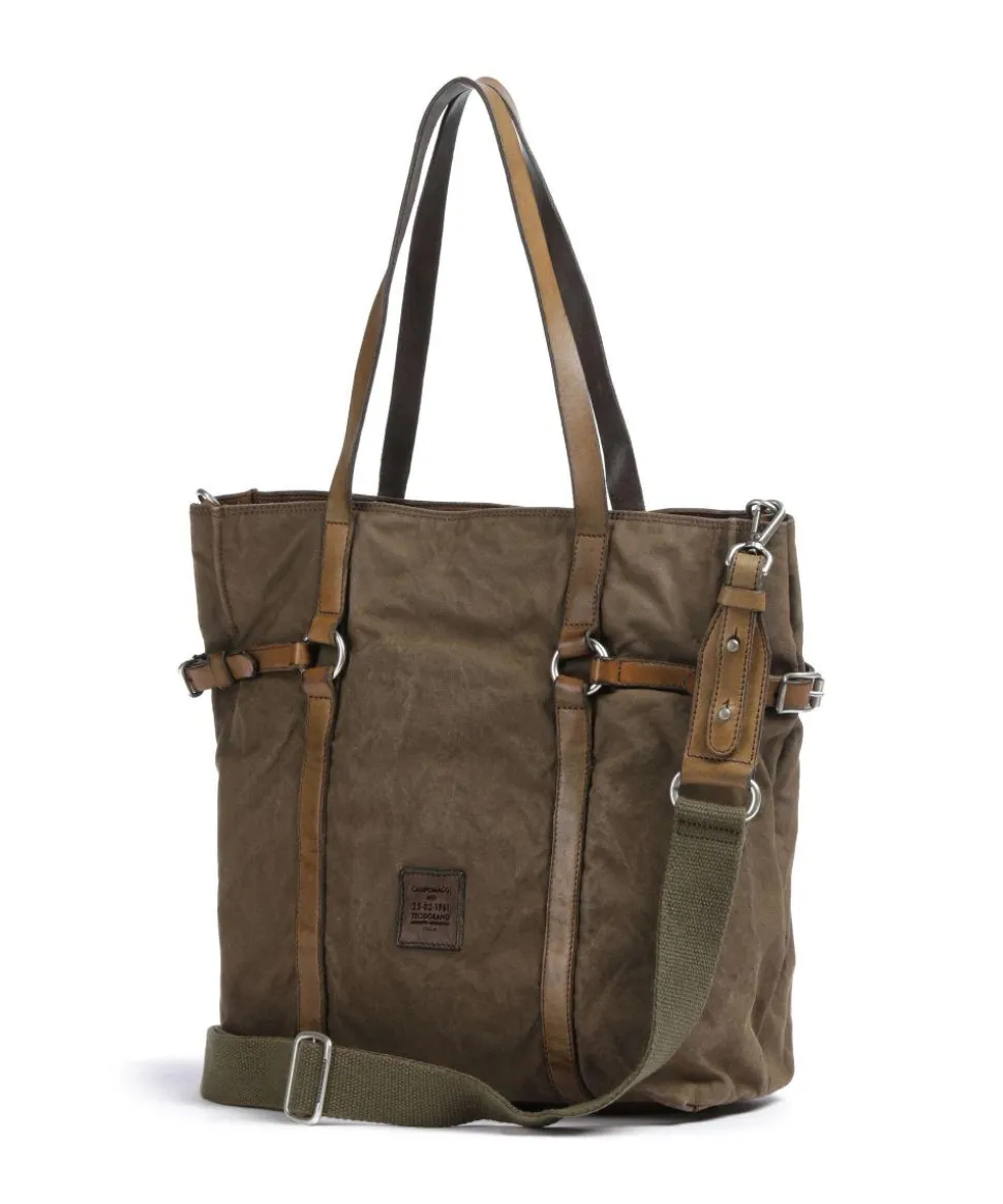 Shopper Baumwolle olivgrün