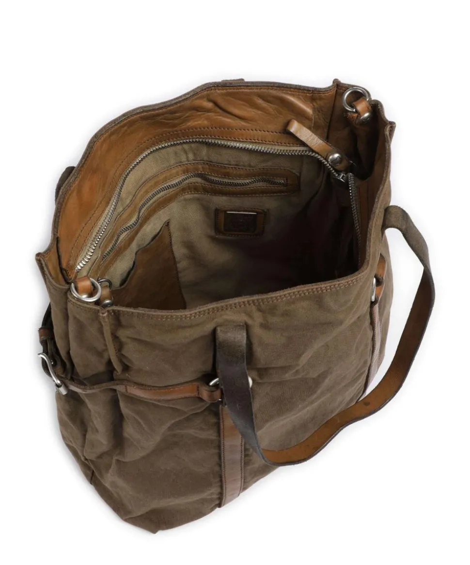 Shopper Baumwolle olivgrün