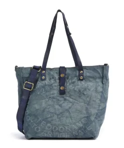 Shopper Canvas dunkelblau